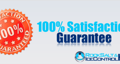 Picture of 100 Percent Satisfaction Guarantee at Rock Salt & Ice Control HQ