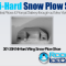 301-35N Ni-Hard Wing Snow Plow Shoe