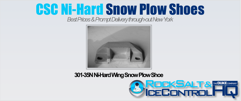 Picture of 301-35N Ni-Hard Wing Snow Plow Shoe