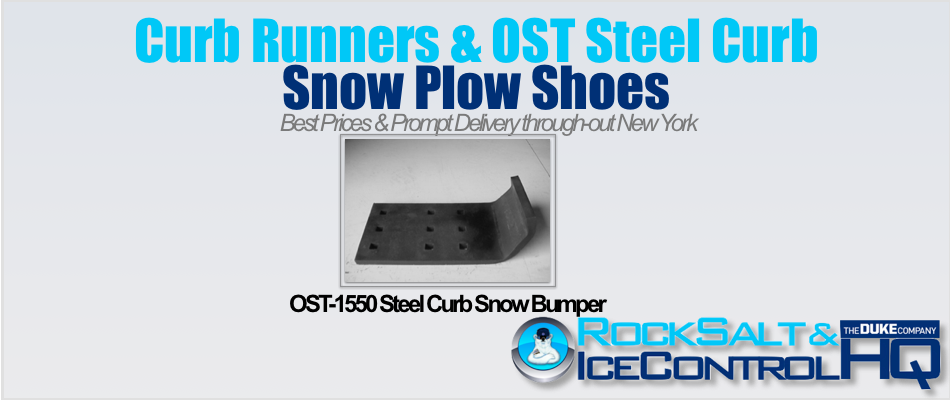 Picture of OST-1550 Steel Curb Snow Bumper