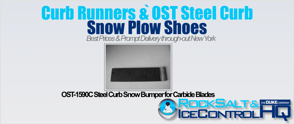 Picture of OST-1590C Steel Curb Snow Bumper for Carbide Blades