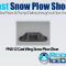 PNS-12 Cast Wing Snow Plow Shoe