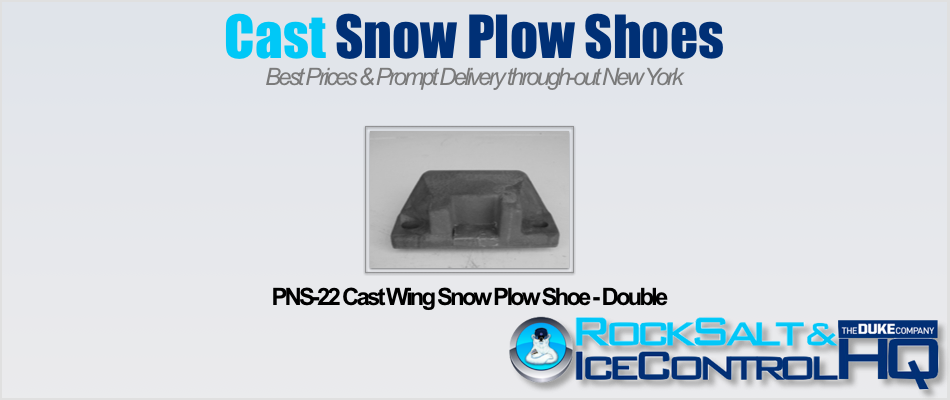 Picture of PNS-22 Cast Wing Snow Plow Shoe - Double