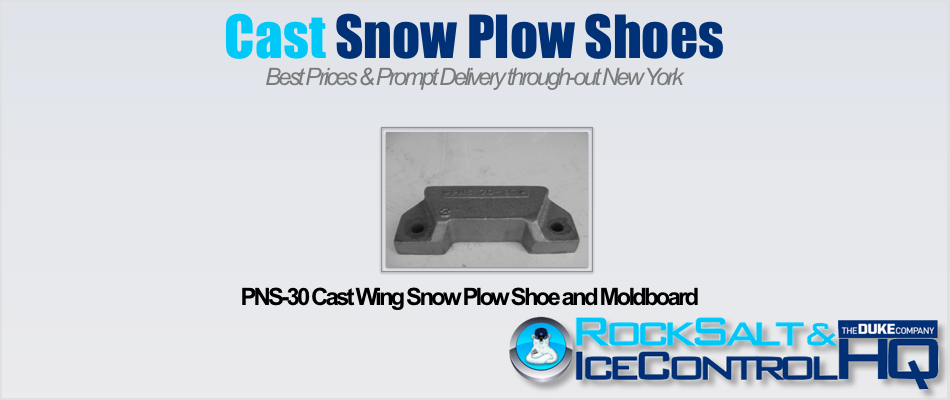 Picture of PNS-30 Cast Wing Snow Plow Shoe and Moldboard