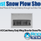 PNS-43 Cast Heavy Duty Wing Shoe for Snow Plows