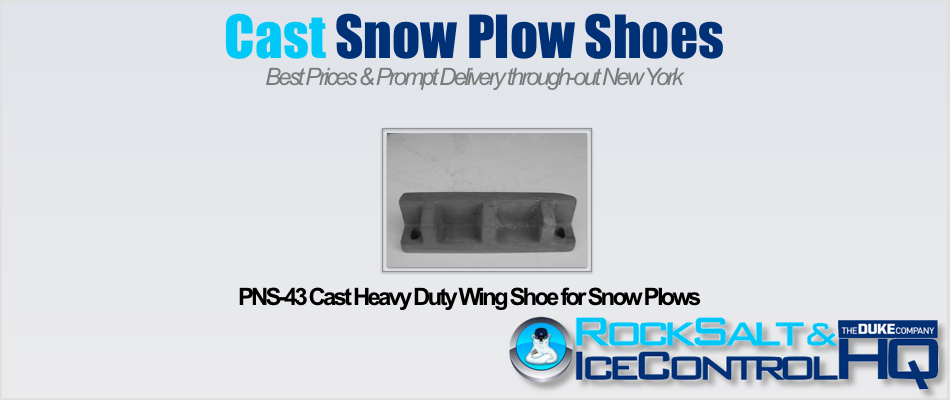 Picture of PNS-43 Cast Heavy Duty Wing Shoe for Snow Plows
