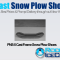 PNS-5 Cast Frame Snow Plow Shoes