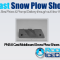 PNS-8 Cast Moldboard Snow Plow Shoes