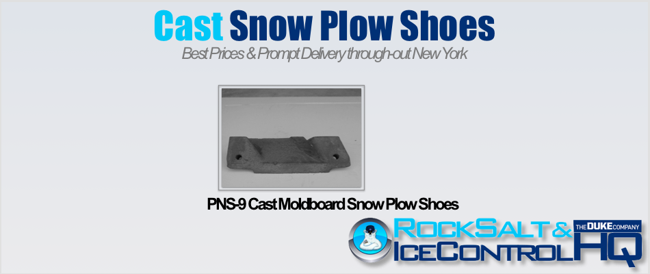 Picture of PNS-9 Cast Moldboard Snow Plow Shoes