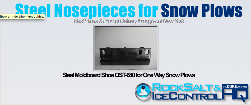 Picture of Steel Moldboard Shoe OST-680 for One Way Snow Plows