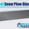Steel Snow Plow Blades