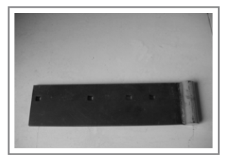 OST-1590C Steel Curb Snow Bumper for Carbide Blades