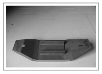 OST-910 Steel Frame Snow Plow Shoe