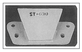ST-630 Steel Snow Plow Shoe