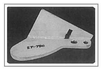 ST-750 Steel Snow Plow Shoe