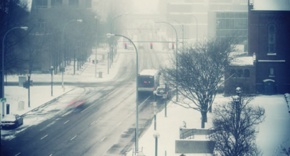 Upstate NY Video of Clear Roads Thanks to Rock Salt and Bagged Ice Melt